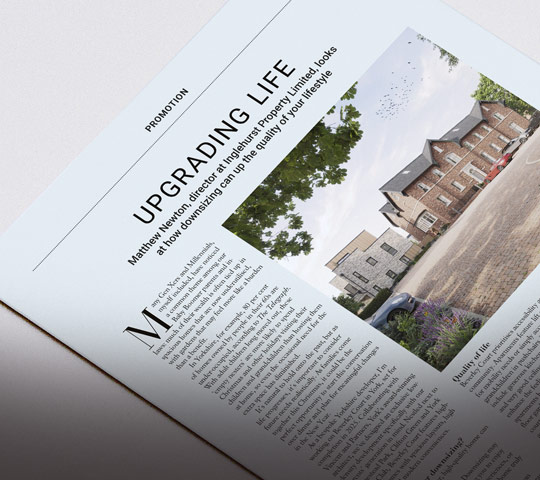 Yorkshire Living Magazine article